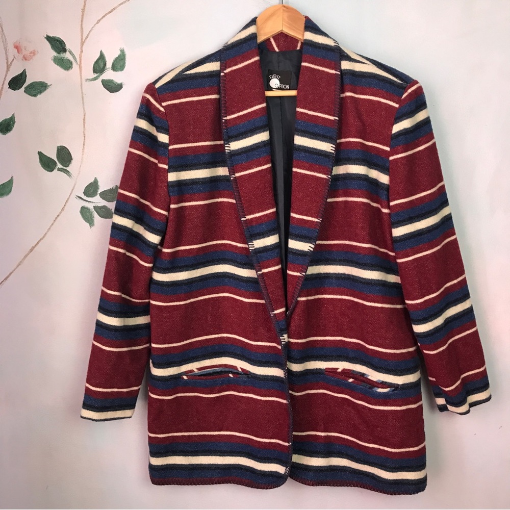 Vintage Wool Blend Jacket